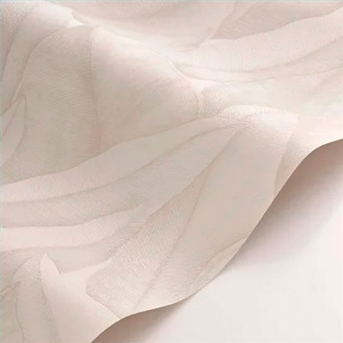Ref.CANP202640202 ambiente con canopee hojas grandes Topo sobre fondo Blanco Roto