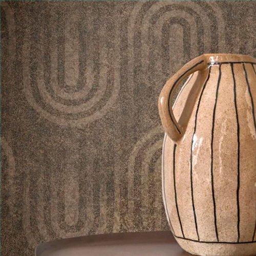 Ref.BATE202809777 ambiente con basalte arcos concéntricos en tono Marrón